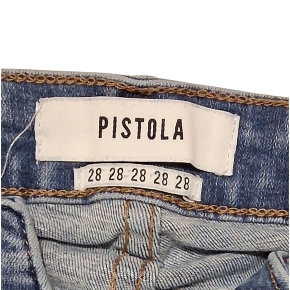 EUC PISTOLA Sz. 28 Blue Low Rise Skinny Jeans - Picture 7 of 8
